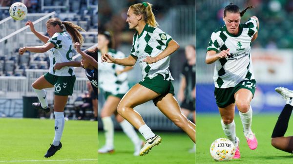 Falla, White, Bourgeois Named to Gainbridge Super League August Team of the Month